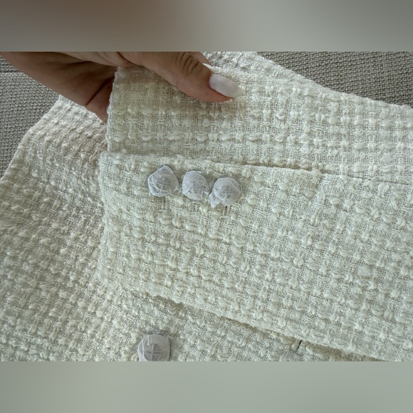 Anine Bing Boucle Jasmine Blazer Size Small - Picture 10 of 12